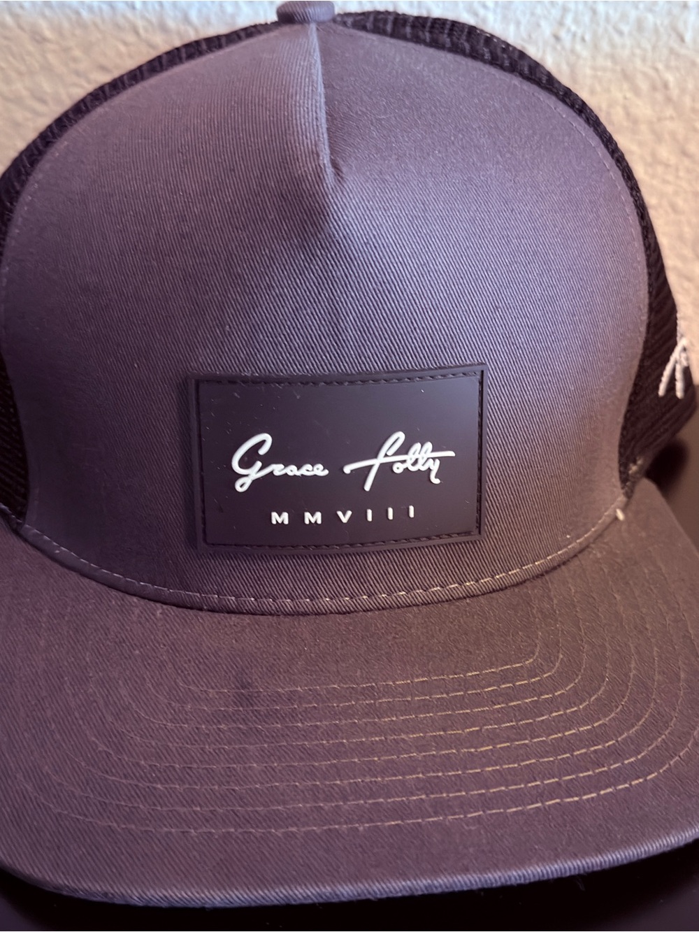 Men's Black Trucker Hat